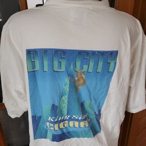 VINTAGE Big Kahuna Cigar Company T-Shirt Adult Sz XL "big city king size cigar"